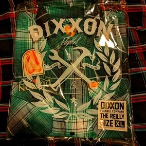Dixxon Flannel The Reilly XL Flannel St. Patrick's Day Limited Edition BNIB